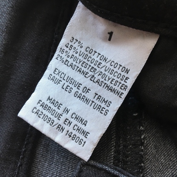 4 FOR 15$ // Denim Black Skinny High Waisted Jeans - Picture 4 of 6